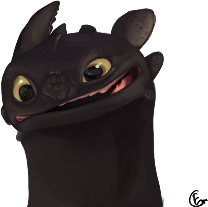 Toothless PNG Clipart