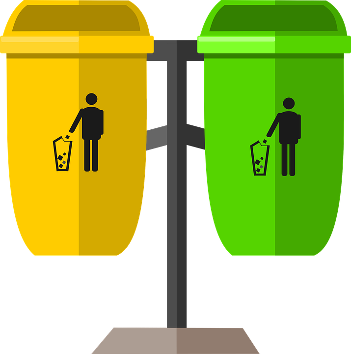 Trash Garbage Can Vector Transparent PNG