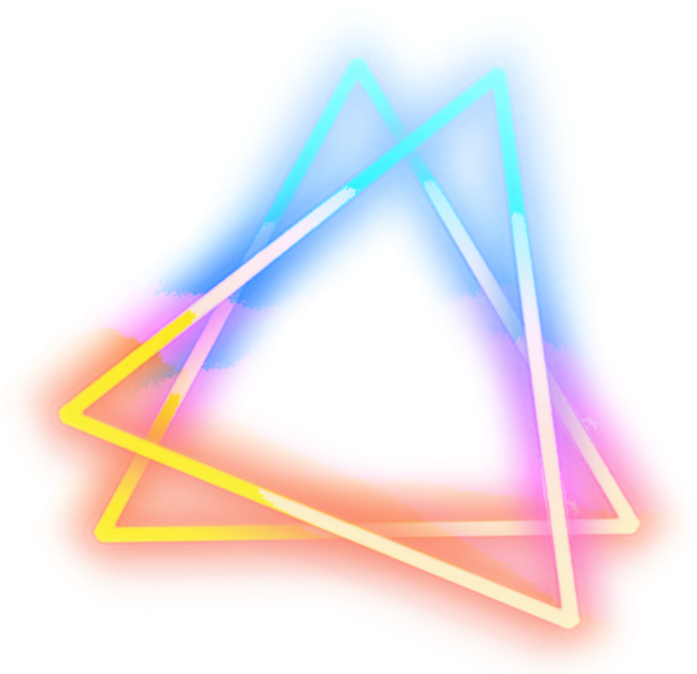 Driehoek vector Transparante PNG