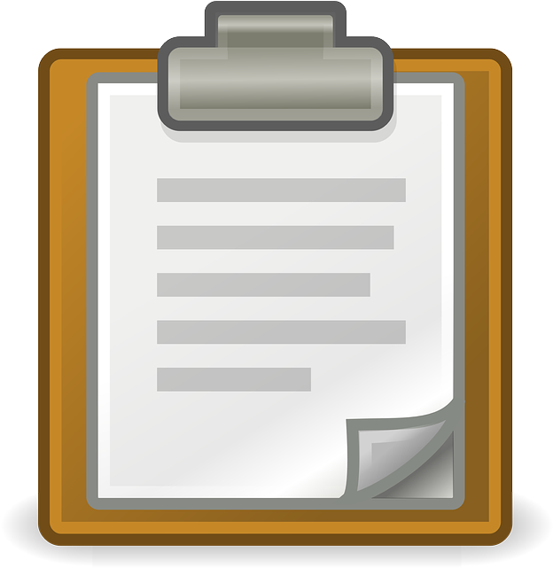 Vector Clipboard PNG File