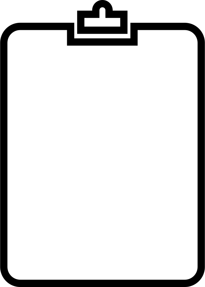Vector Clipboard PNG Image