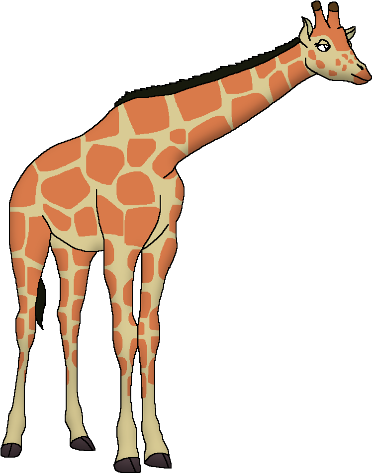 Imagem Vector Giraffe PNG