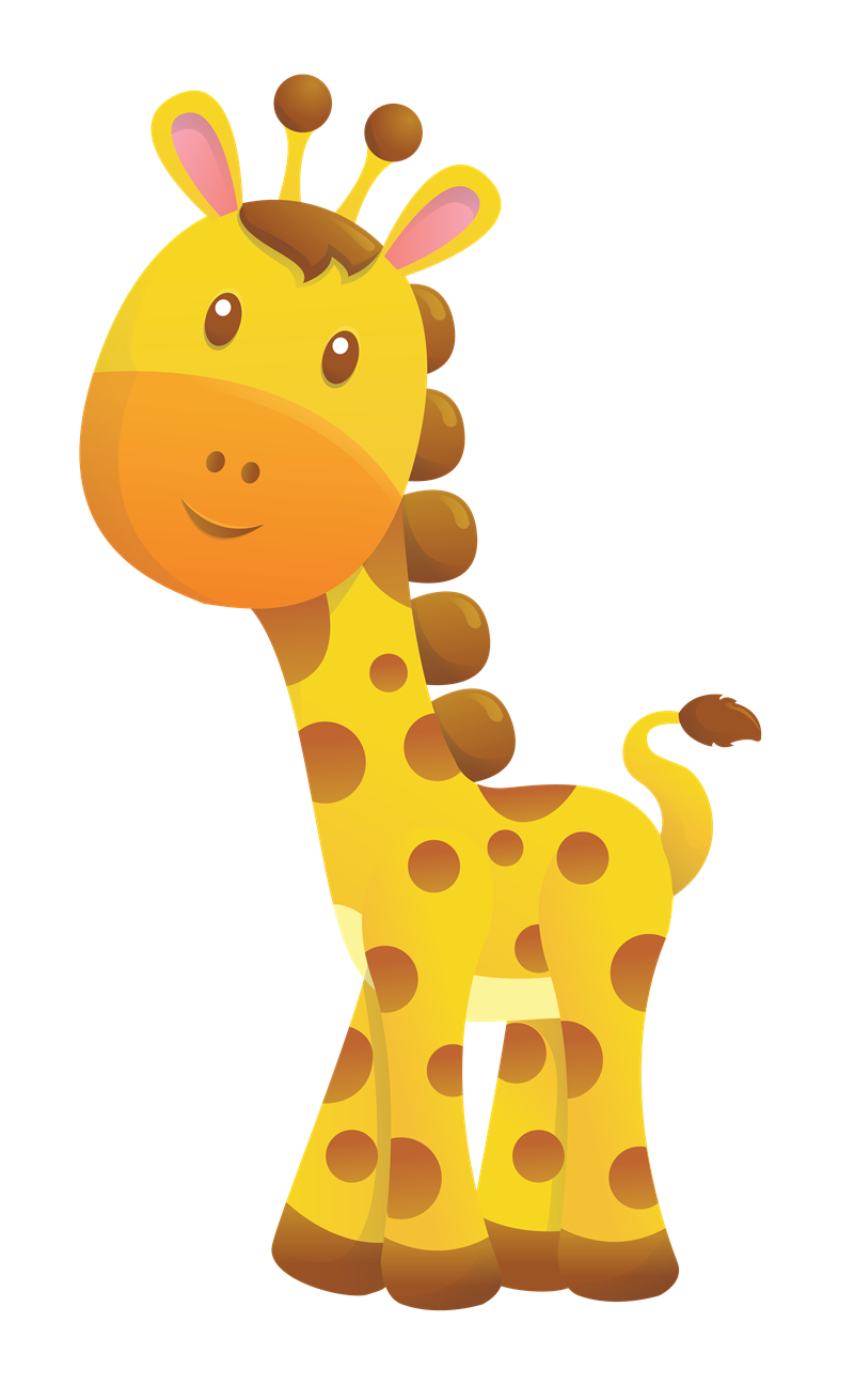 Vektor Giraffe PNG Foto