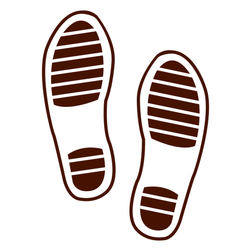 fuga escotilla Ceder Vector Huellas de zapatos PNG PIC | PNG Mart