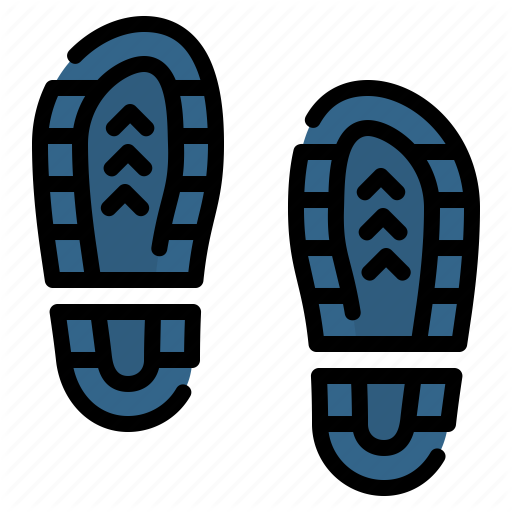 Footprint sepatu vektor Transparan PNG