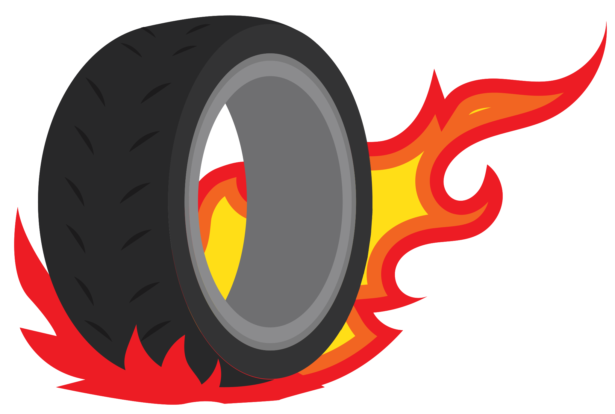 Vector Tire PNG Clipart