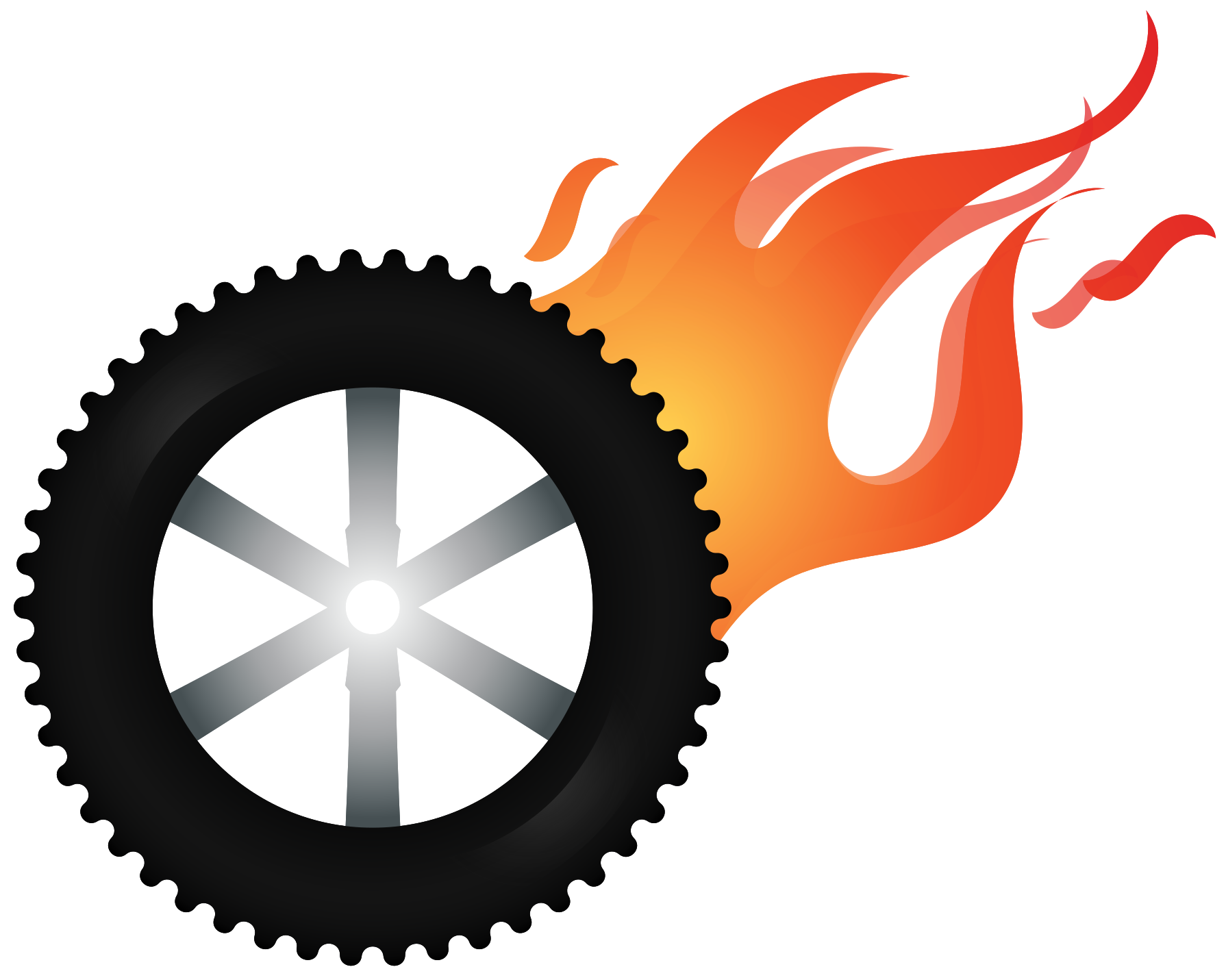 Vector Tire PNG Image