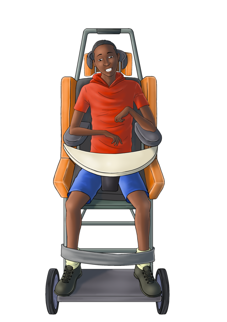 Vector Wheelchair PNG File