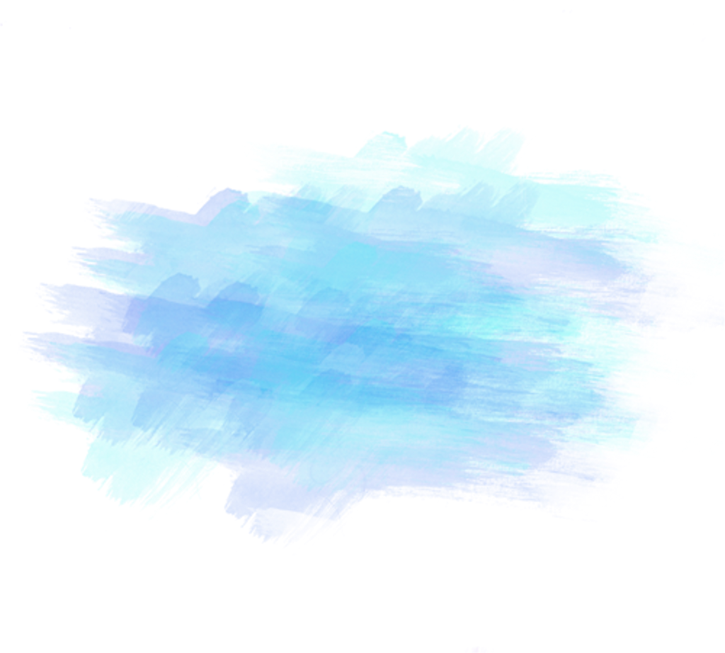 Aquarell blaues PNG-Bild