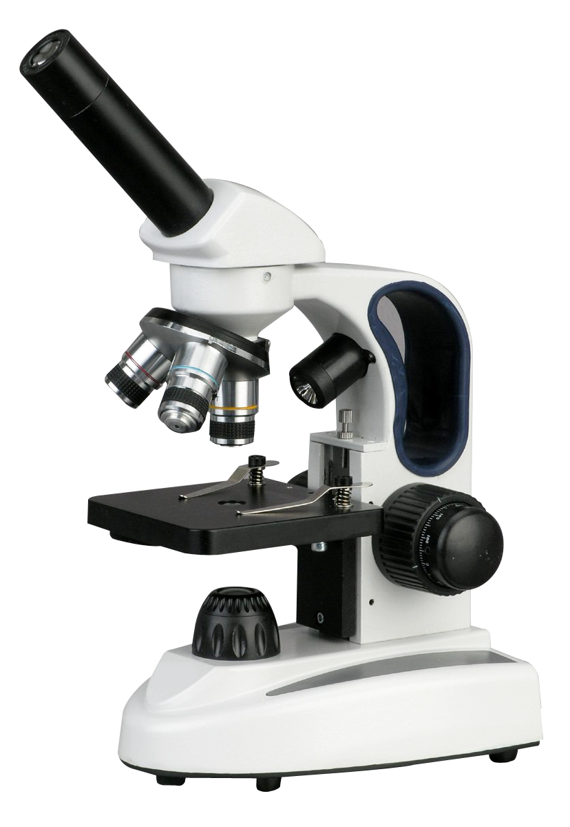 Weißes Mikroskop-PNG-Bild