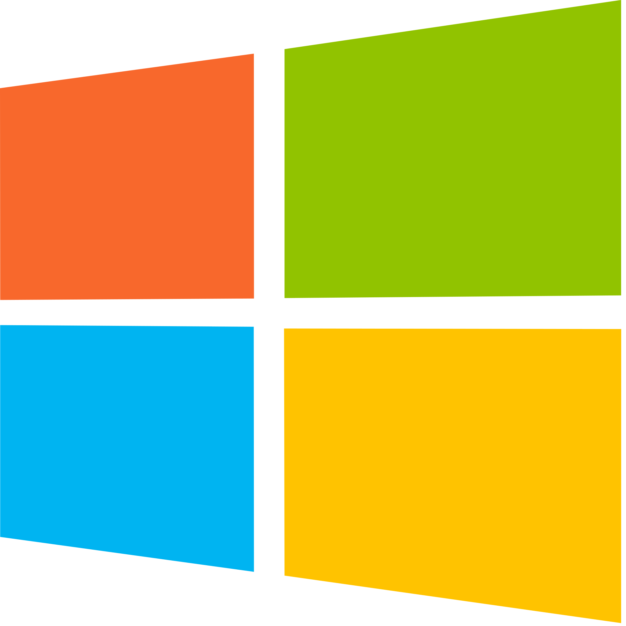 Windows-logo Transparante achtergrond