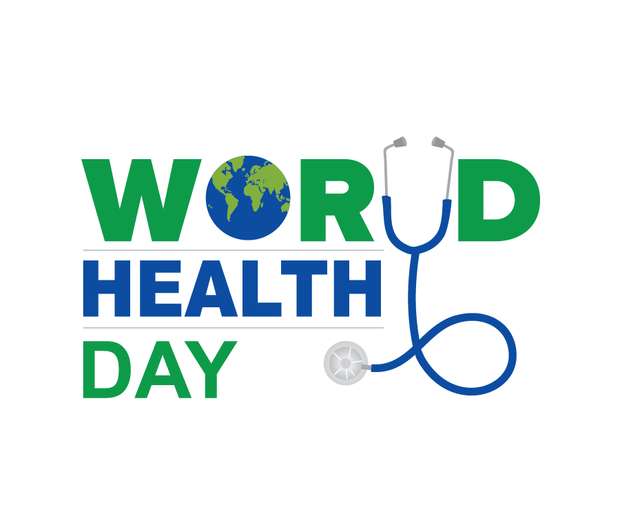 Dünya Sağlık Günü Rozeti PNG Dosyası