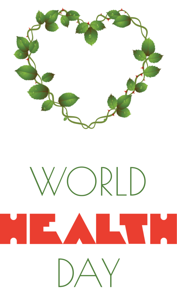 Transparenter Hintergrund des Weltgesundheitstages