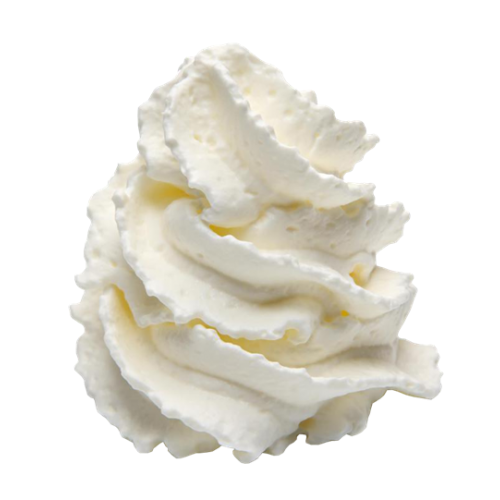 Yogurt Whipped Cream Transparent PNG