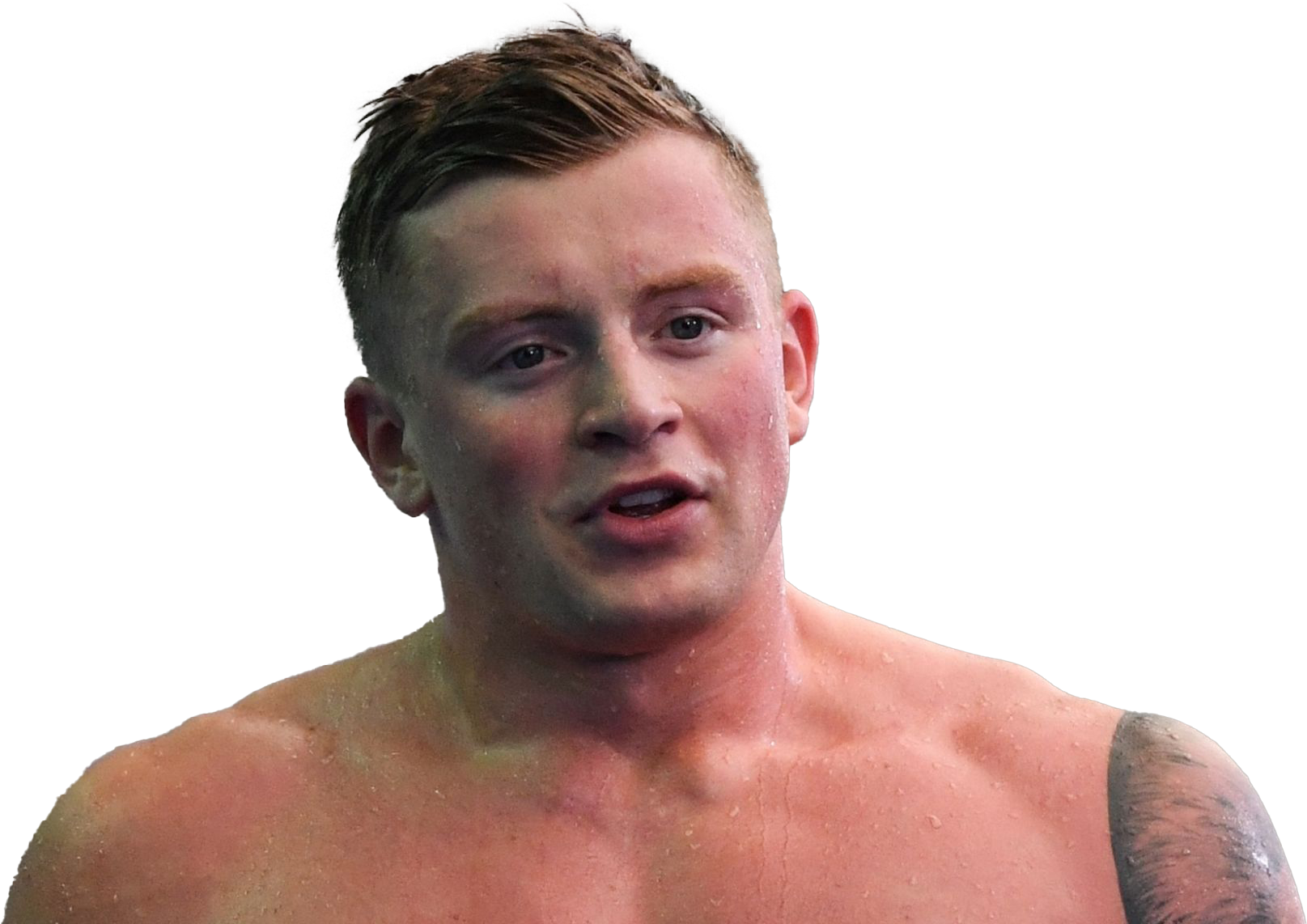 Adam Peaty Olympic Player Background PNG