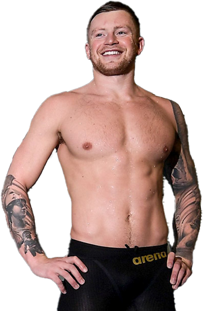 Adam Peaty Olympic Player PNG Photo