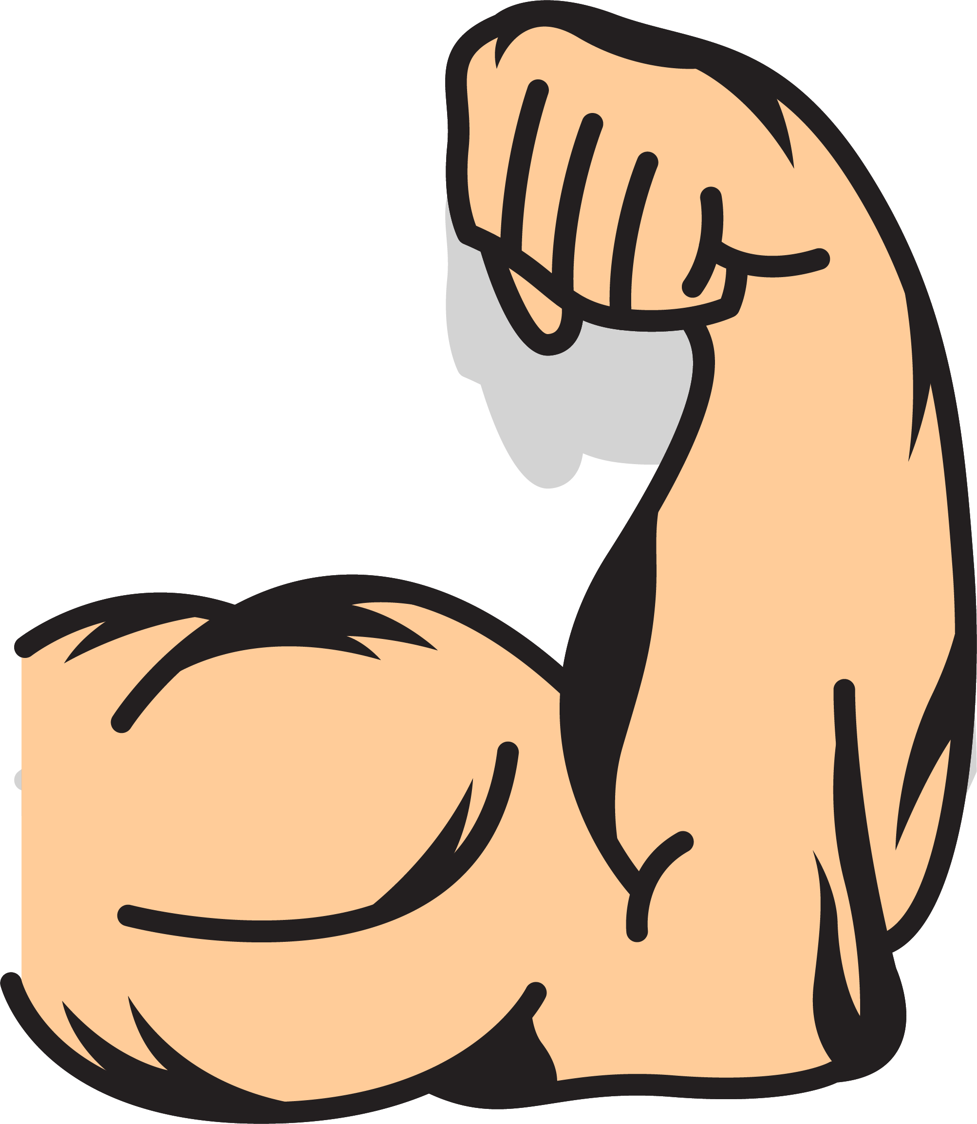 Bíceps Muscule PNG descarga gratuita