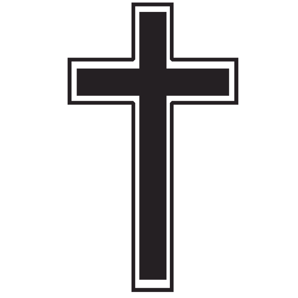 Crucifix Katolik PNG Gambar Transparan