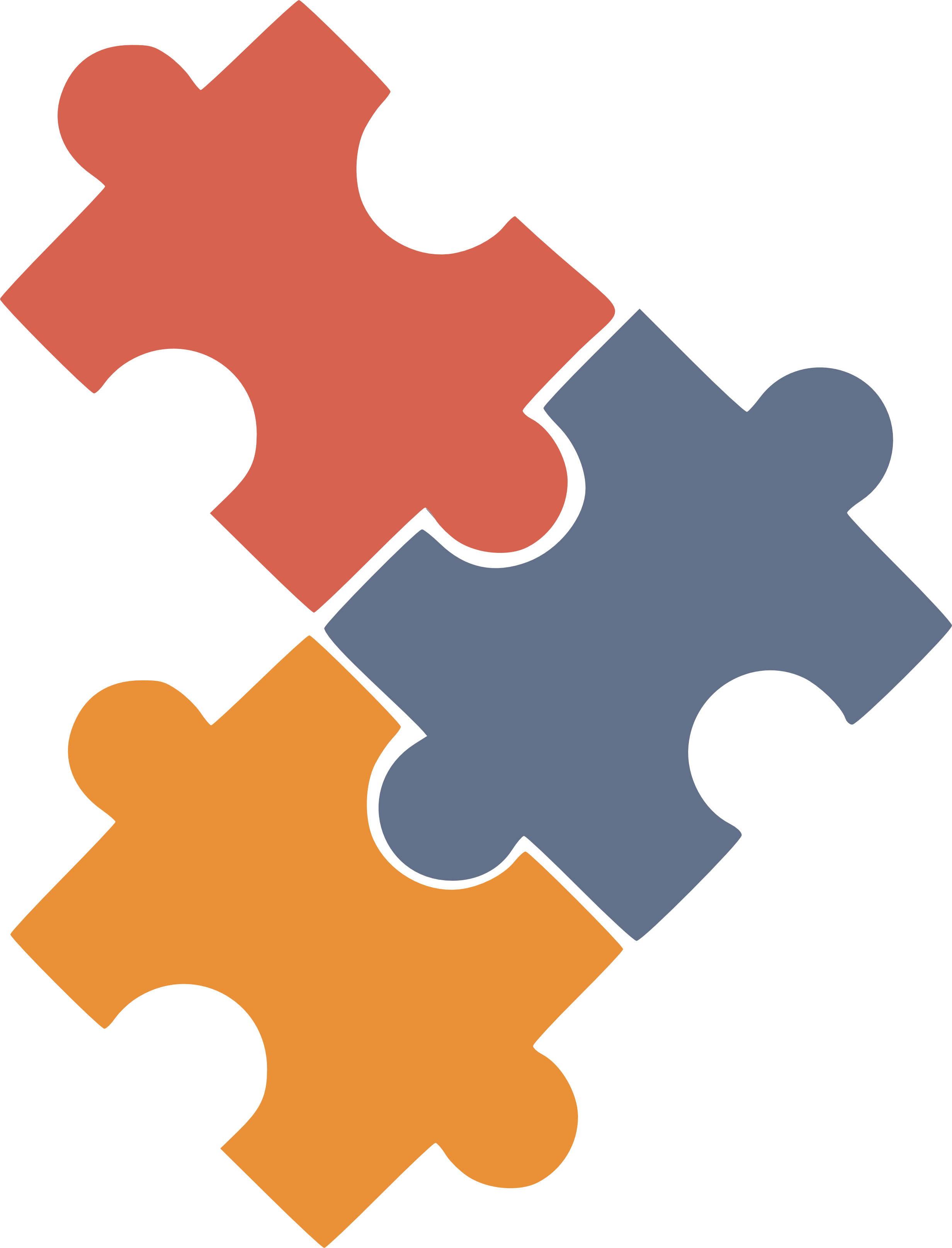 Colored Puzzle PNG File