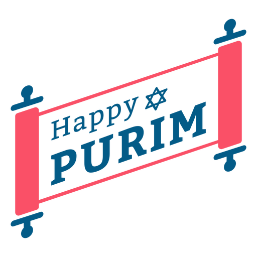 Happy Purim PNG Foto