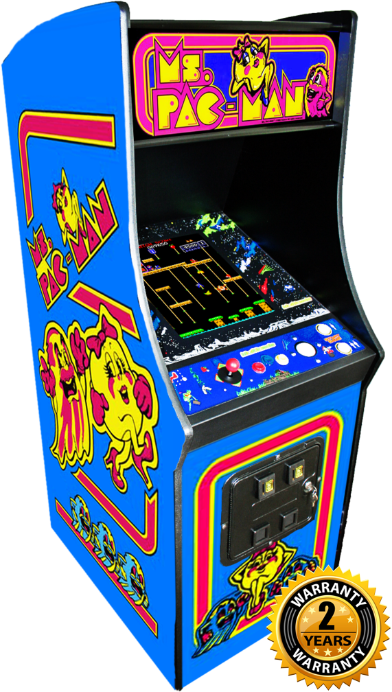MS Pacman Game PNG Clipart