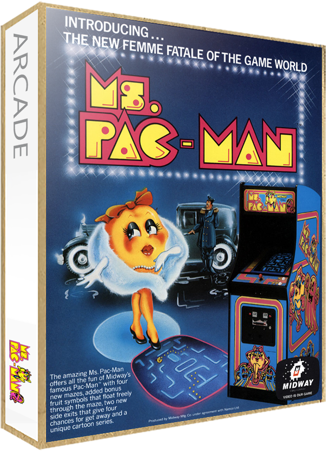 Ms Pacman Logo PNG Image