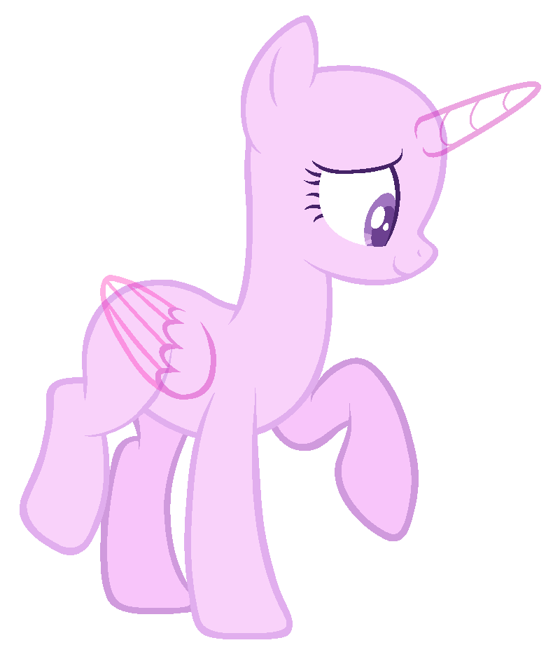 Pink Mlp Base PNG Clipart