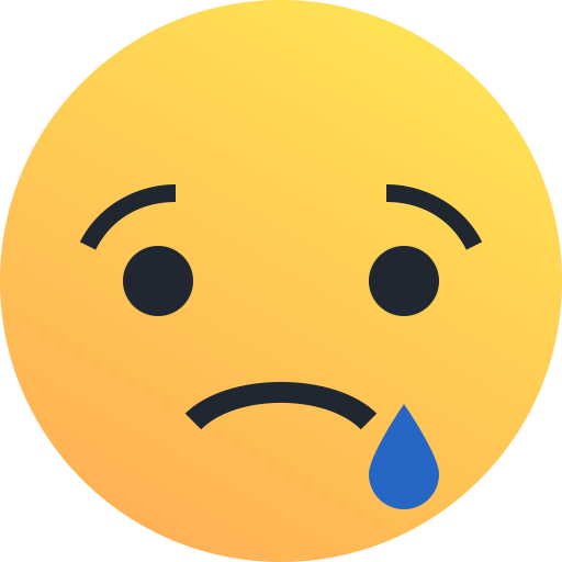 Trauriges Emoji PNG Transparentes Bild