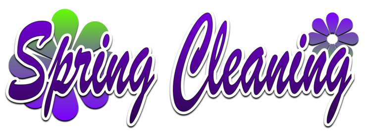 Spring Cleaning Banner PNG Free Download