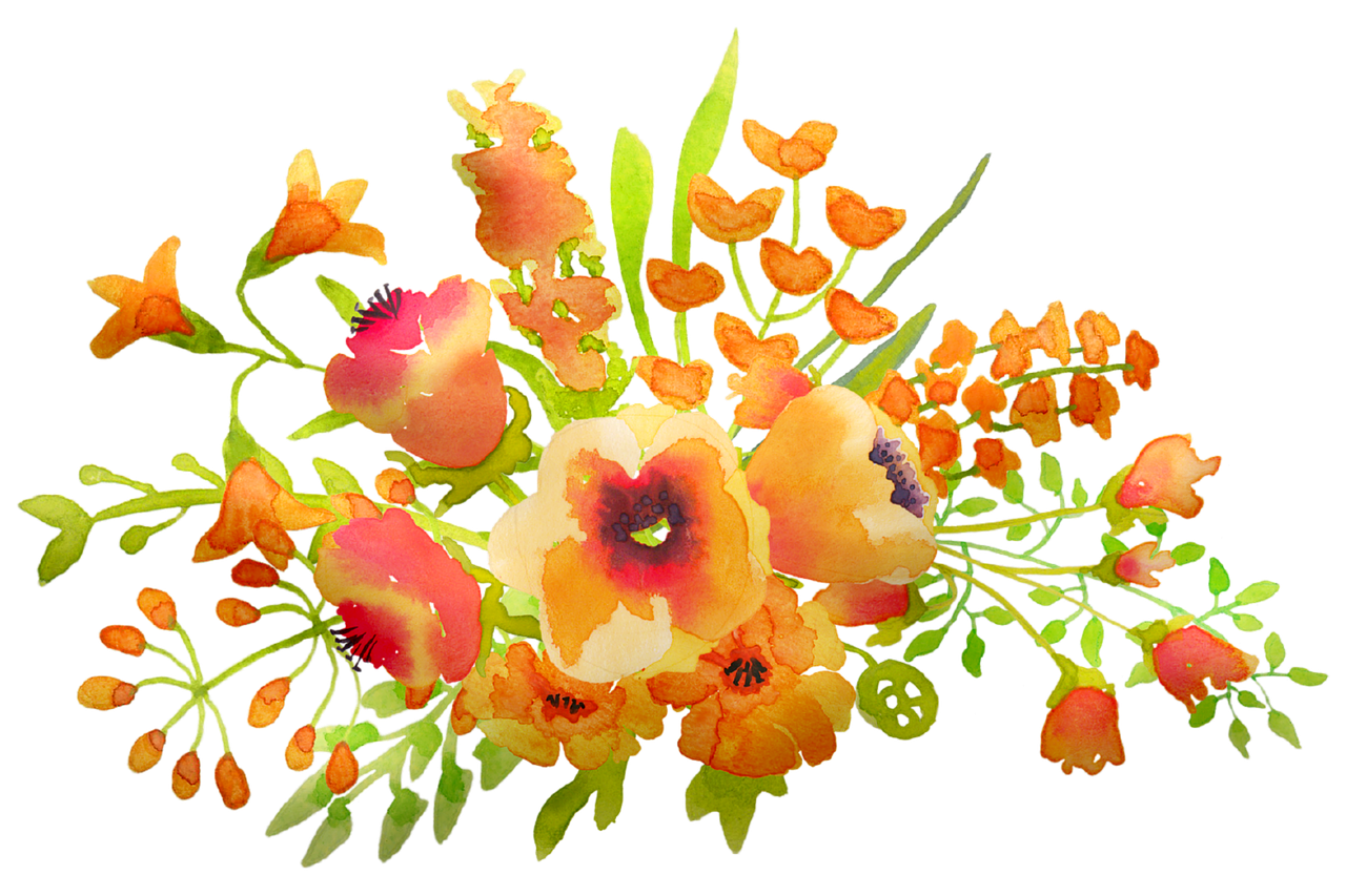 Bahar Çiçek Clipart PNG Pic