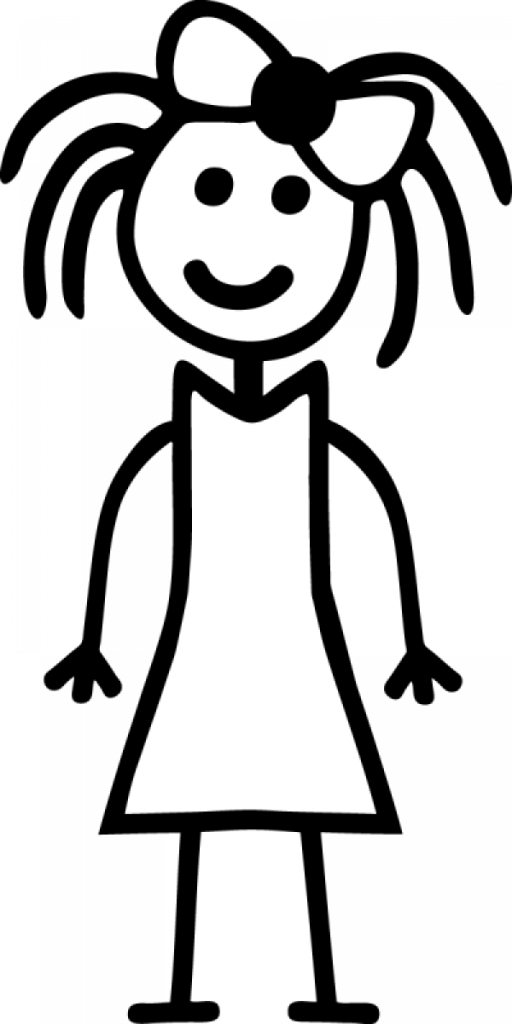 Stick Figura Doodle PNG Image