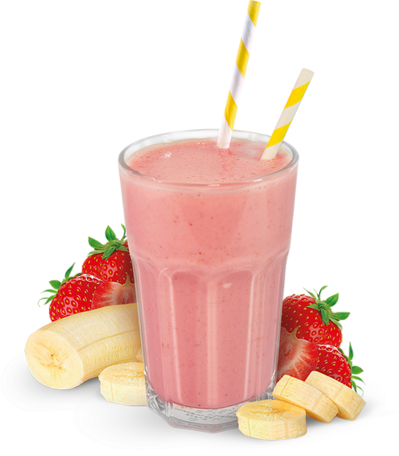Strawberry Smoothie PNG Pic