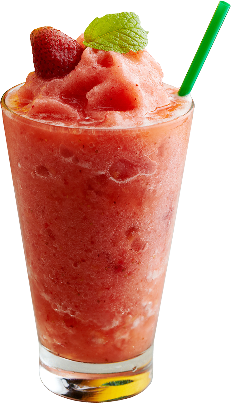 Gambar Strawberry Smoothie PNG Transparan