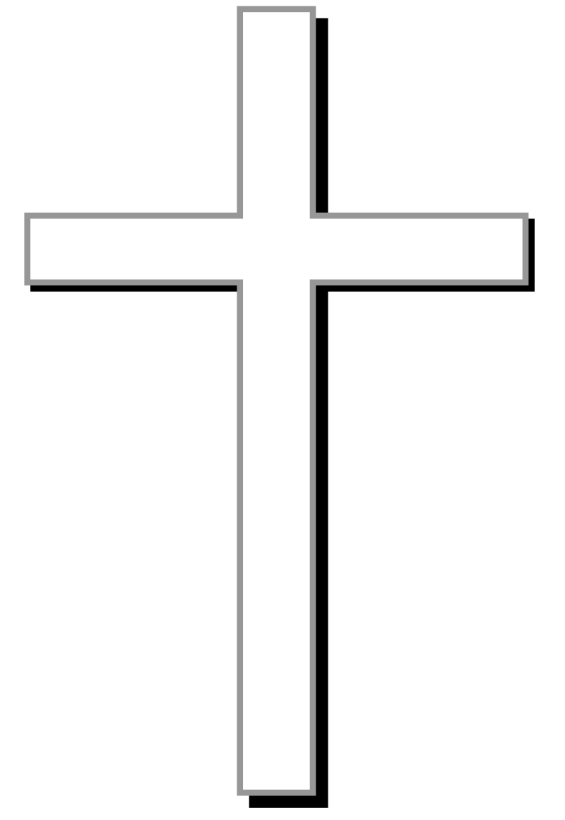 Vector Crucifix PNG Pic