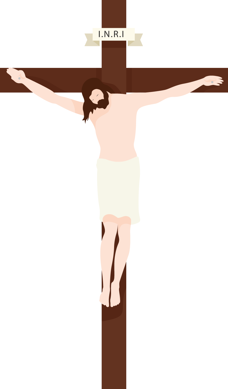 Vector Crucifix Transparent PNG