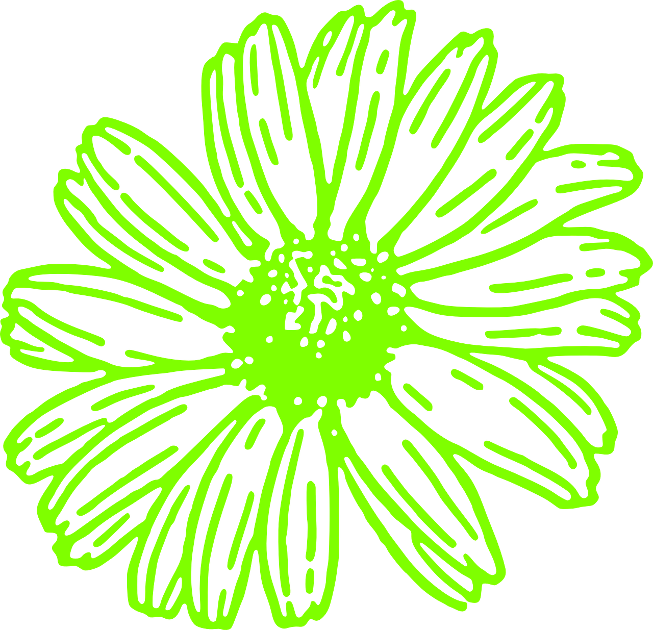 Vector Flor de primavera PNG transparente