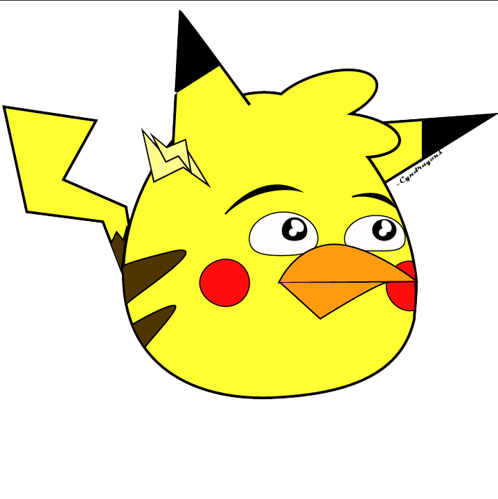 Angry Pikachu PNG Transparent Image