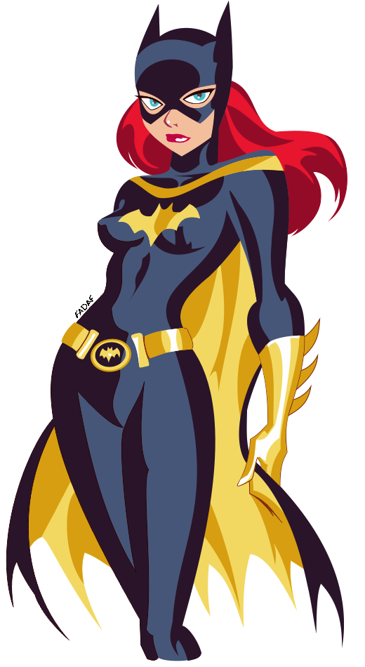 Batgirl PNG прозрачная картина