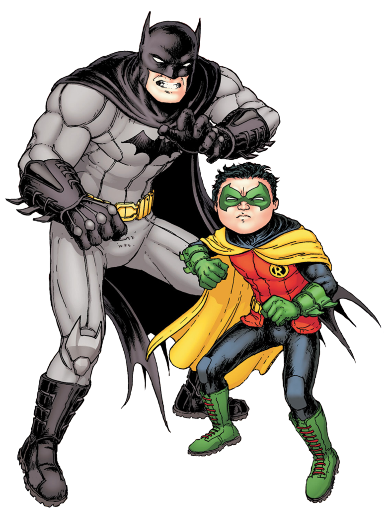 Batman e Robin PNG clipart