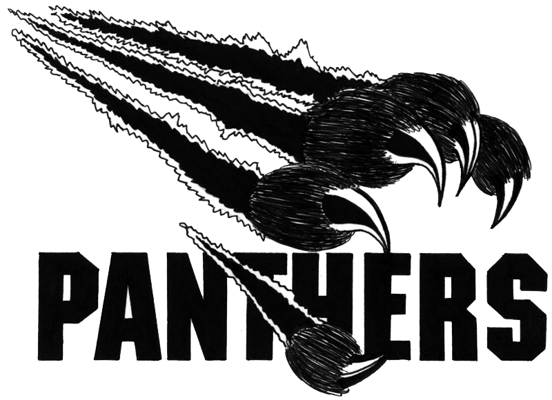Черная пантера логотип PNG Clipart