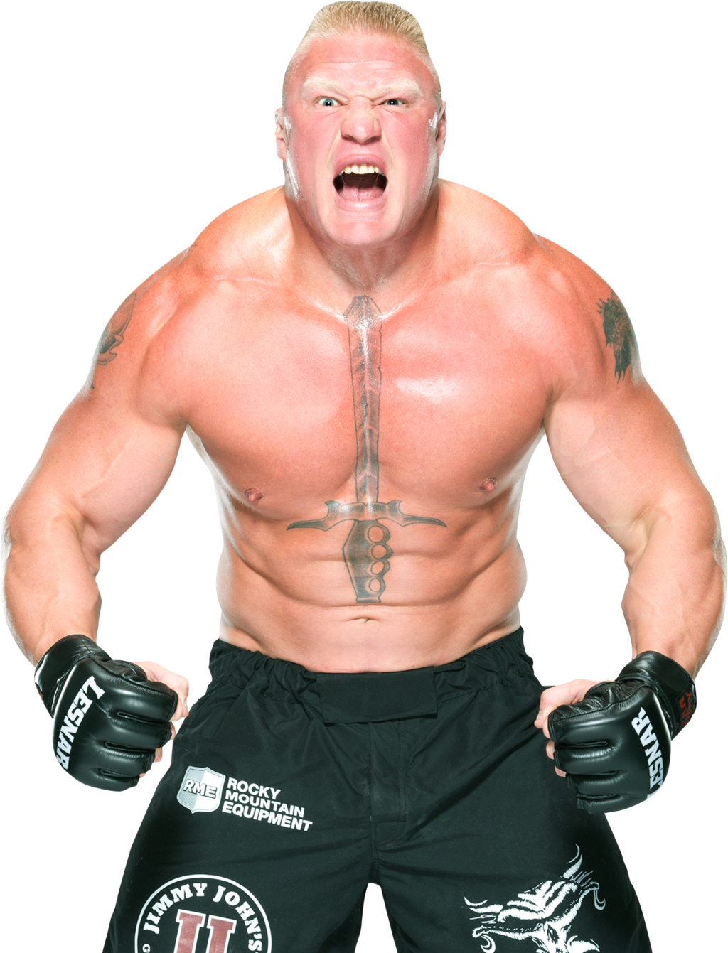 Brock Lesnar fond Transparent