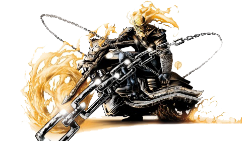 Ghost Rider Bike PNG Photos