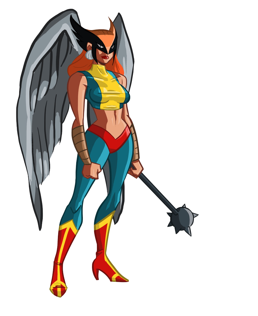 Hawkgirl خلفية شفافة
