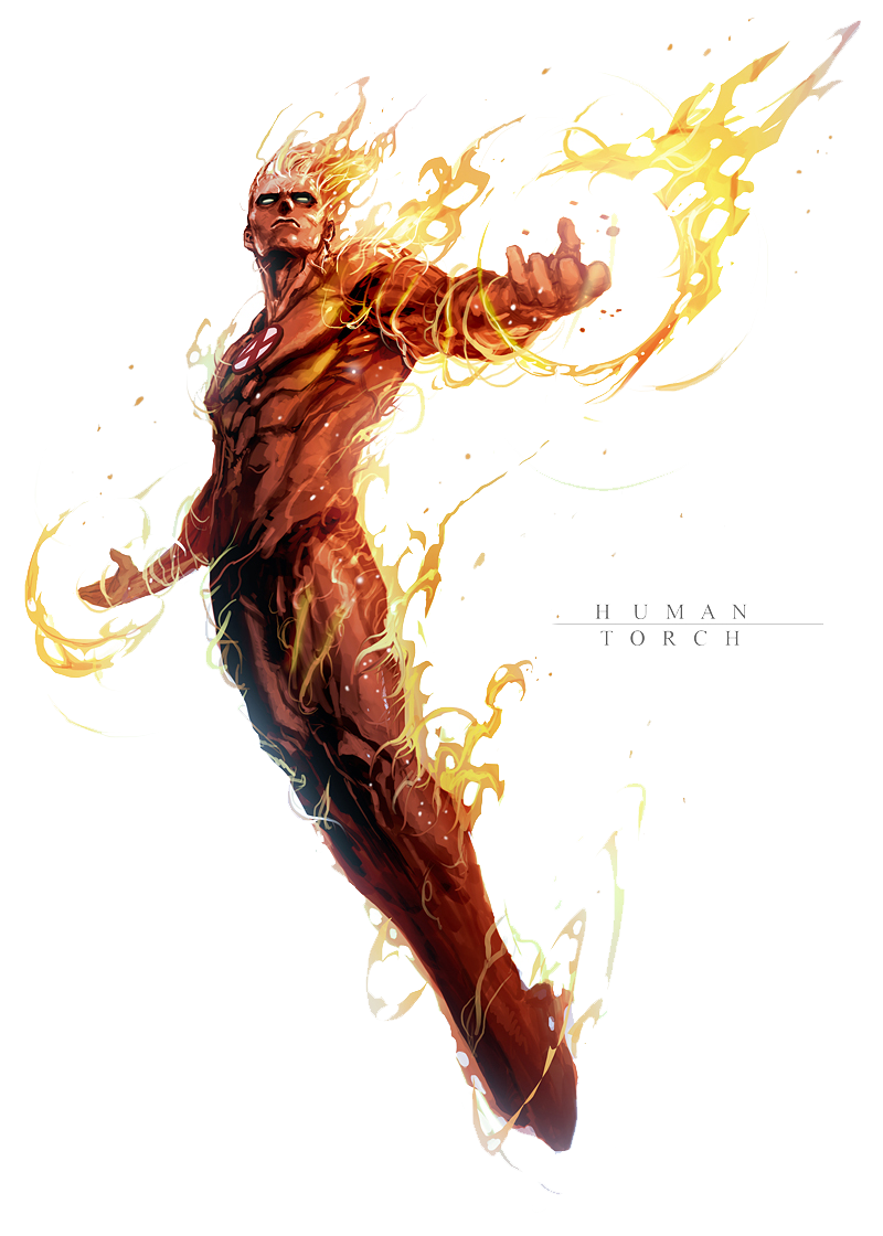 Human Torch PNG File