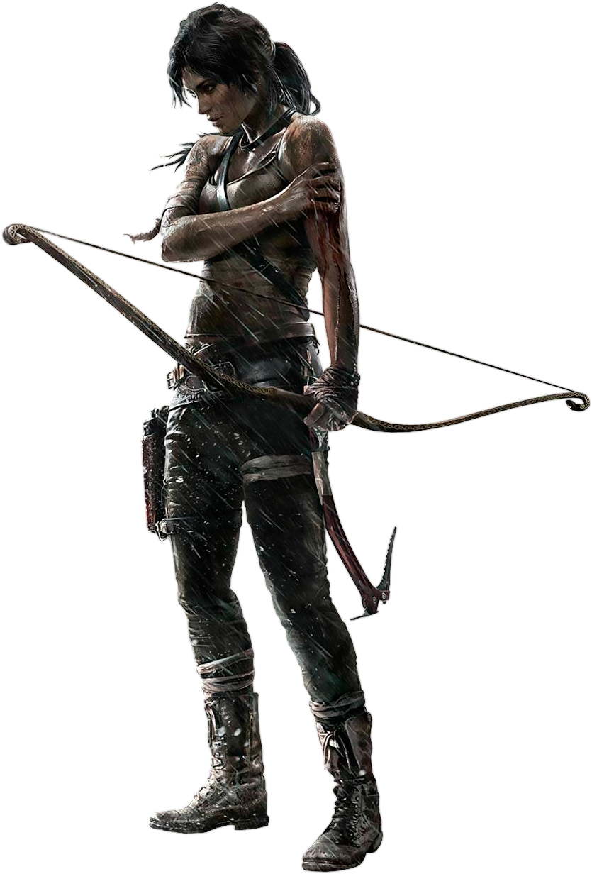 Lara Croft PNG скачать бесплатно