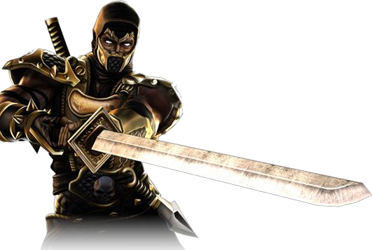 Mortal Kombat Scorpion PNG-afbeelding