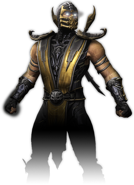 Mortal Kombat Scorpion PNG прозрачная картина