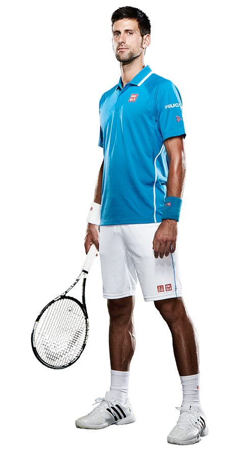 Novak Djokovic PNG Transparant Beeld