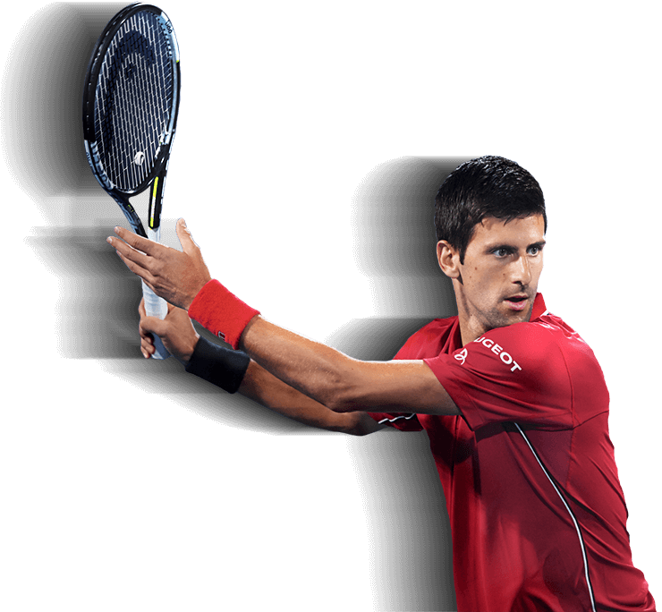 Novak Djokovic PNG โปร่งใส