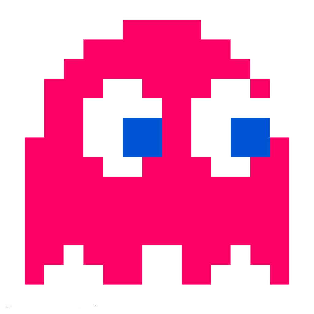 Pac-man ghost PNG Transparent Image